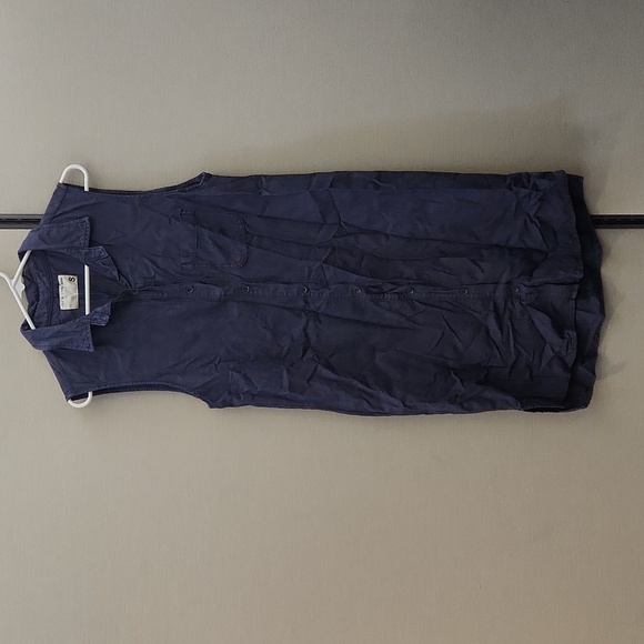 Rag & Bone Chambray Sleeveless Shirt Dress Size Small - Picture 2 of 15